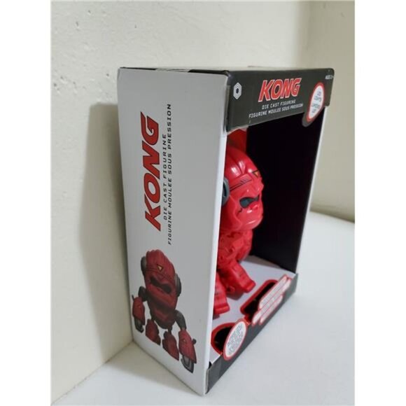KING KONG DIE CAST INTERACTIVE ACTION FIGURE RED INFRARED TECH LED LIGHTS TOY - Picture 5 of 7